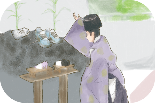 靴の供養イメージ